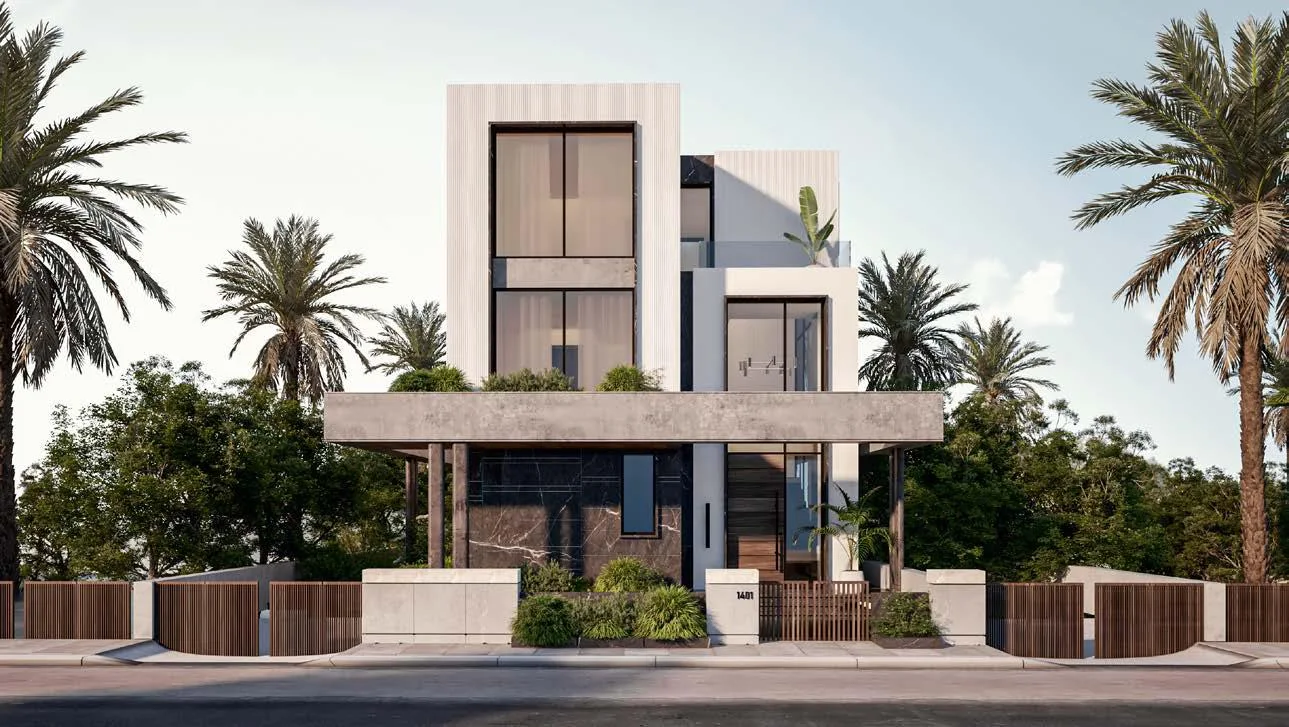 STEI8HT villa architecture in New Cairo