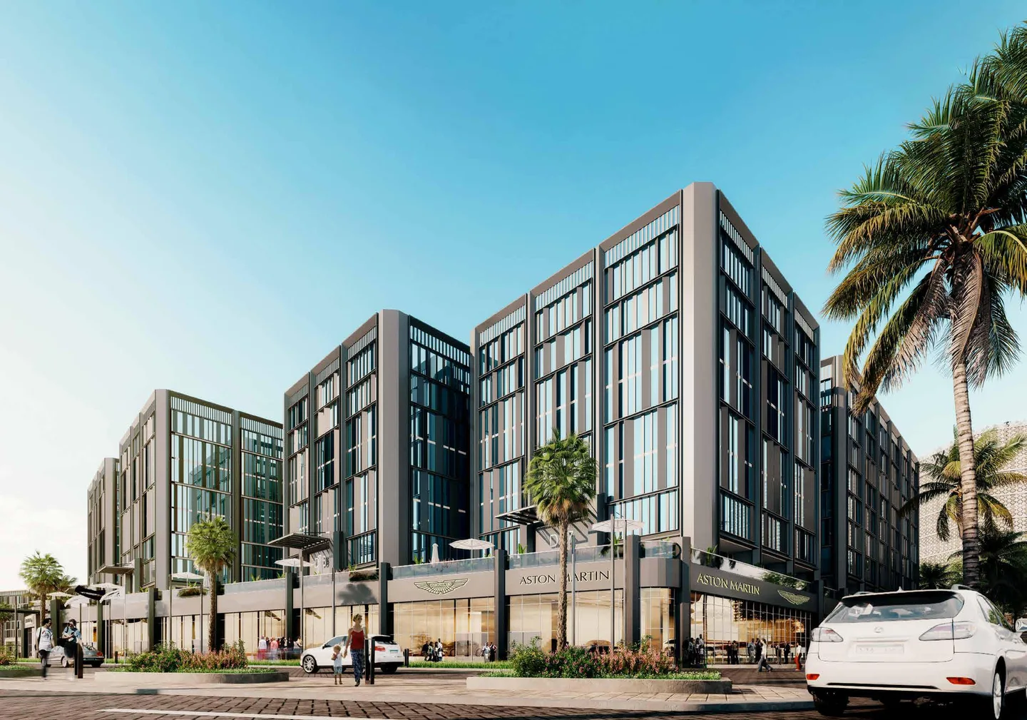 One Ninety architecture in New Cairo
